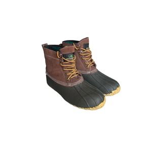 Red Head Women's Brown leather/Rubber Boot SIZE 9 52229027